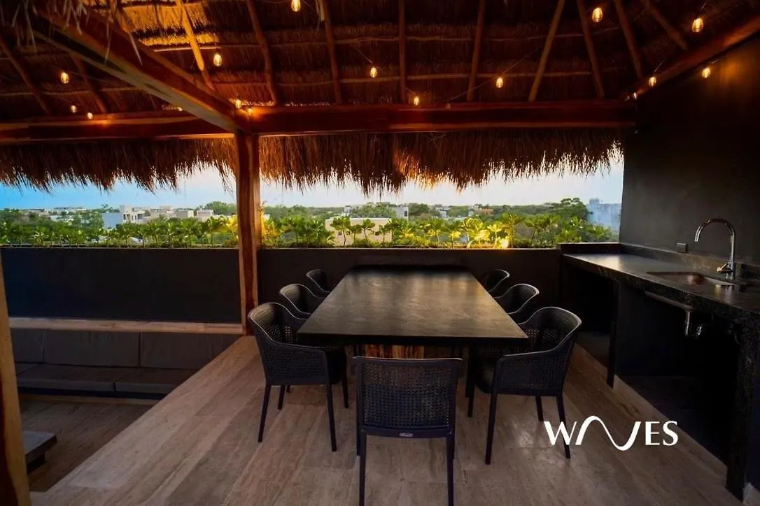 Estilo Boho Chic | Centrico | Roof Garden Apartment Tulum 0*,